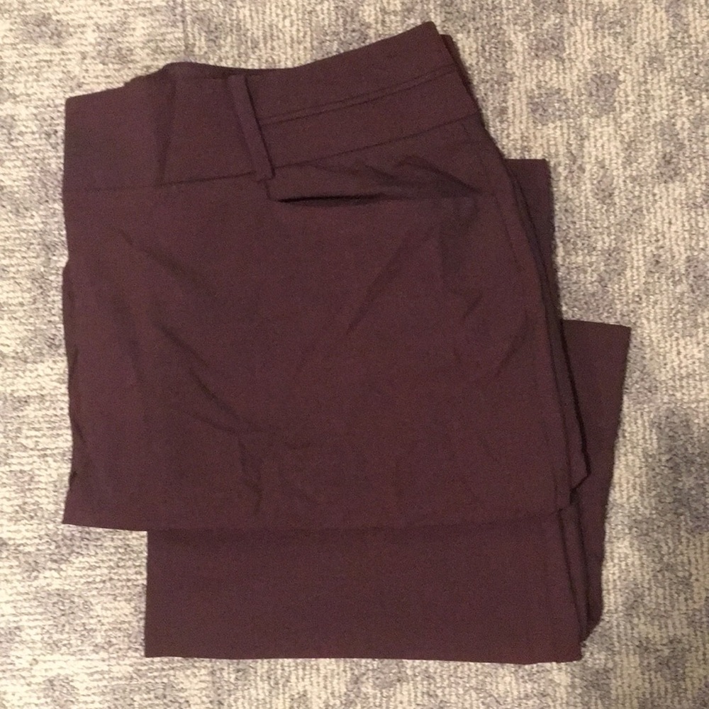 Burgundy Limited 16P Cassidy Fit Pants
